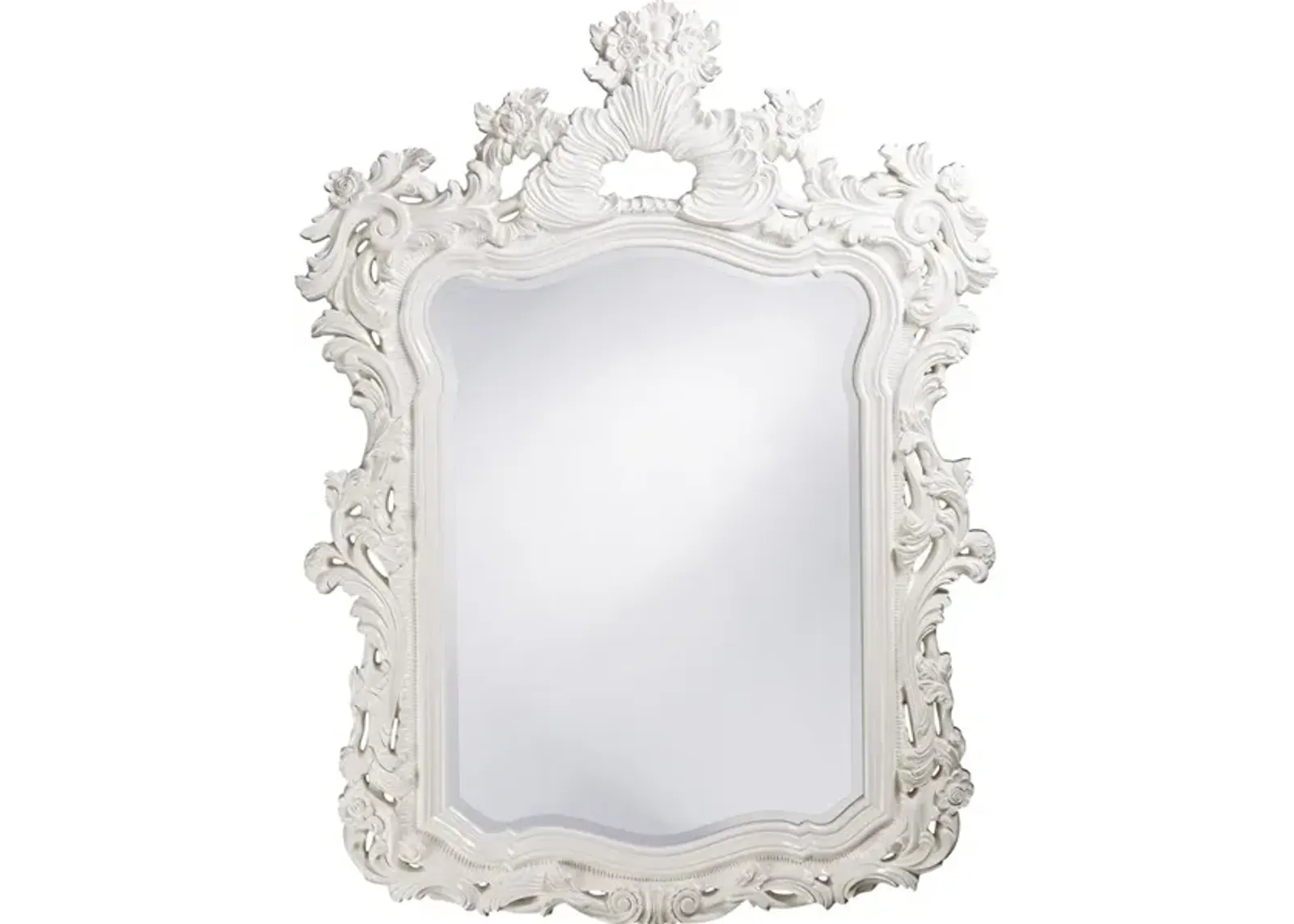 Turner Mirror - Glossy White