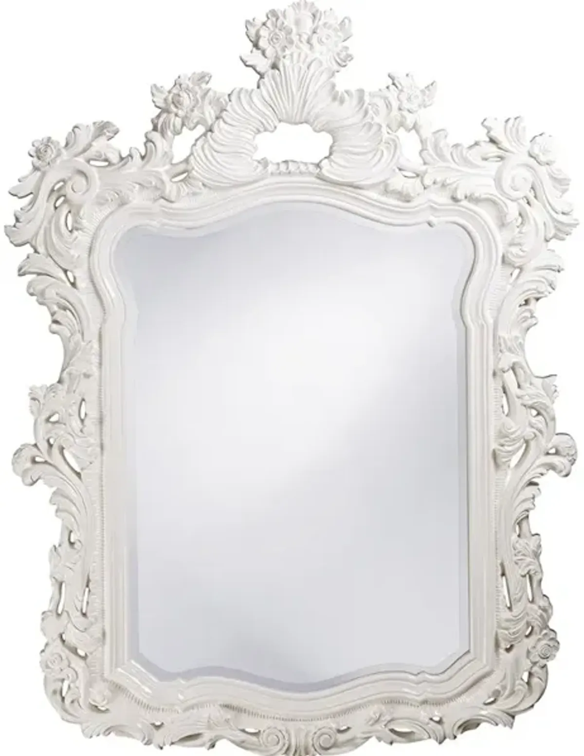 Turner Mirror - Glossy White