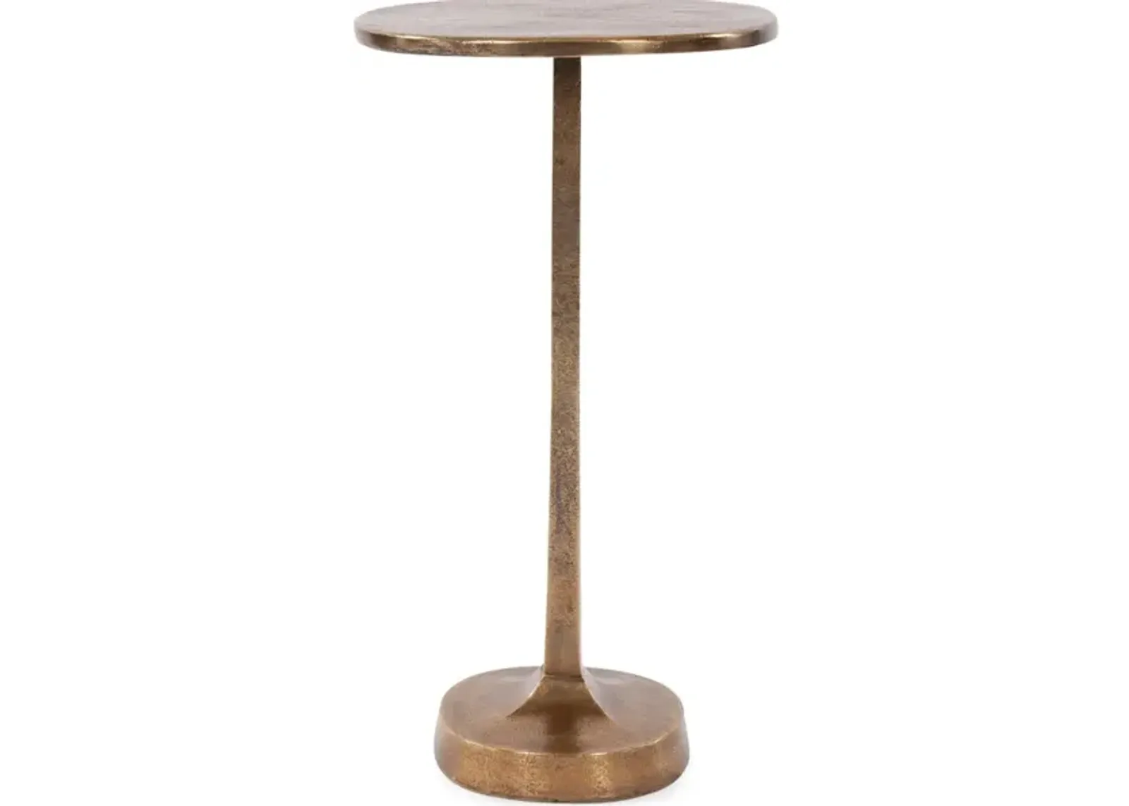 Brass Cast Aluminum Martini Table