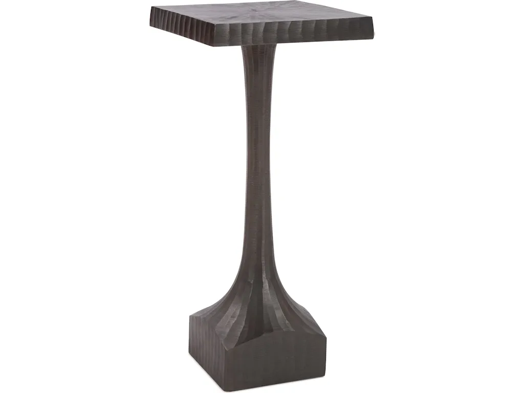 Chiseled Cast Aluminum Martini Table