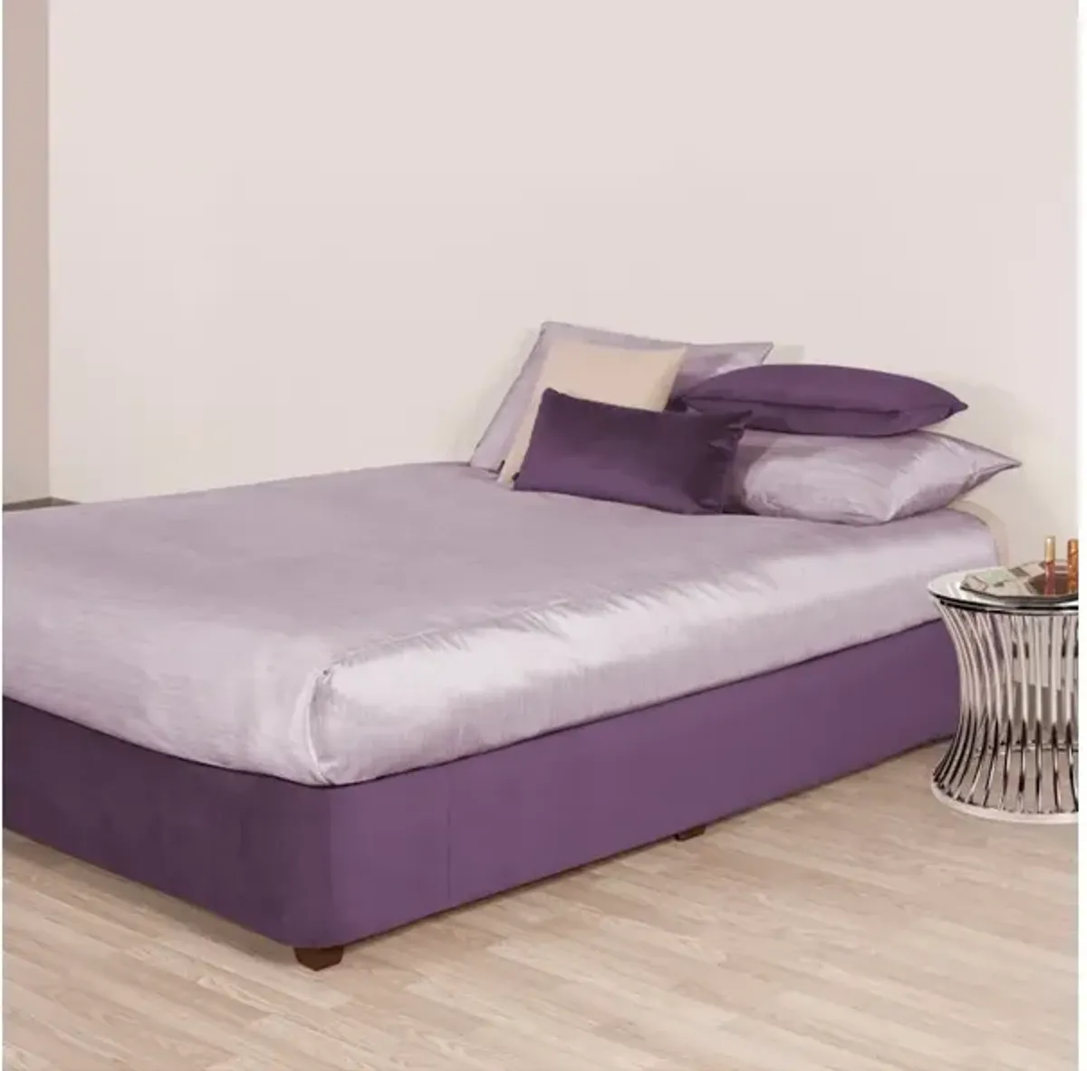 Full Boxspring Cover Bella Eggplant (Cover Only)