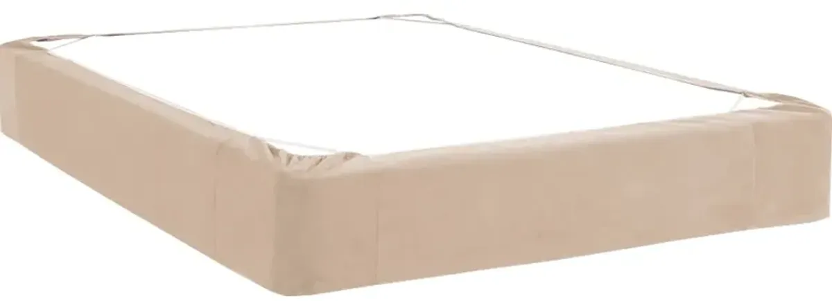 Full Boxspring Cover Bella Sand (Cover Only)