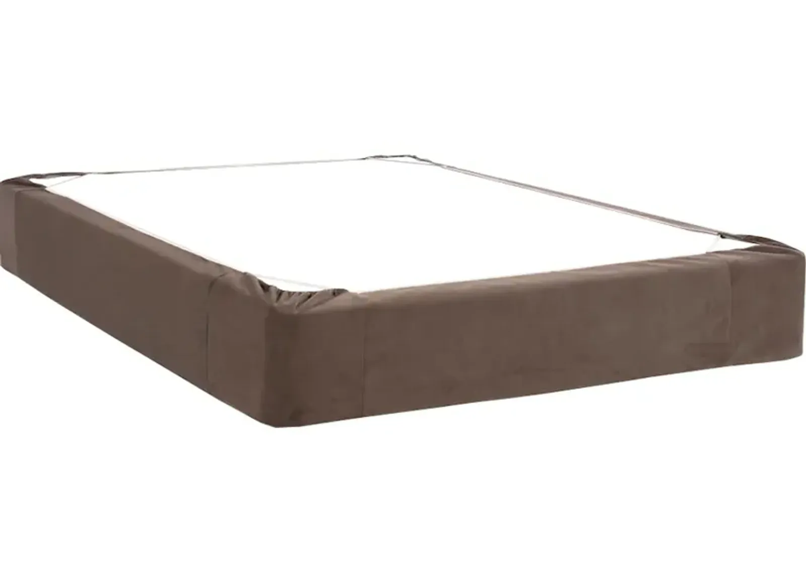 King Boxspring Cover Bella Pewter (Cover Only)