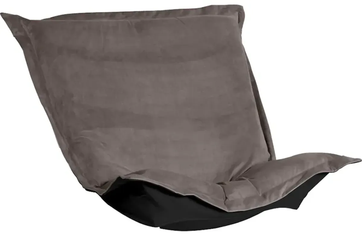 Puff Chair Cushion Bella Pewter (Cushion and Cover Only)