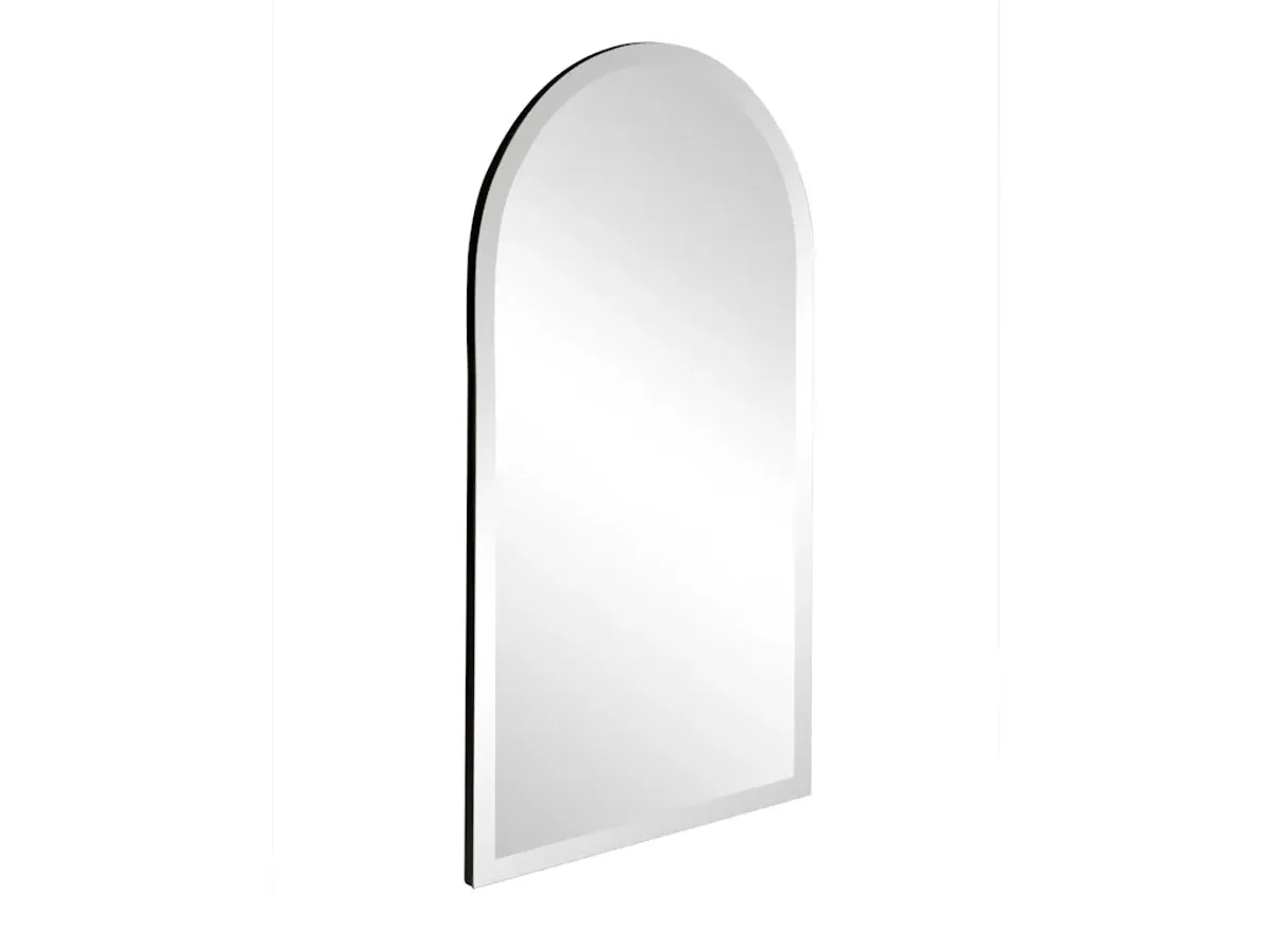 Frameless Arched Mirror