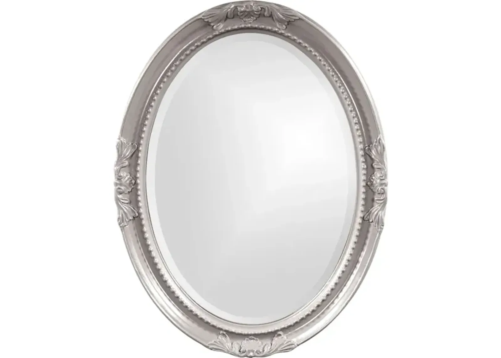 Queen Ann Mirror - Glossy Nickel