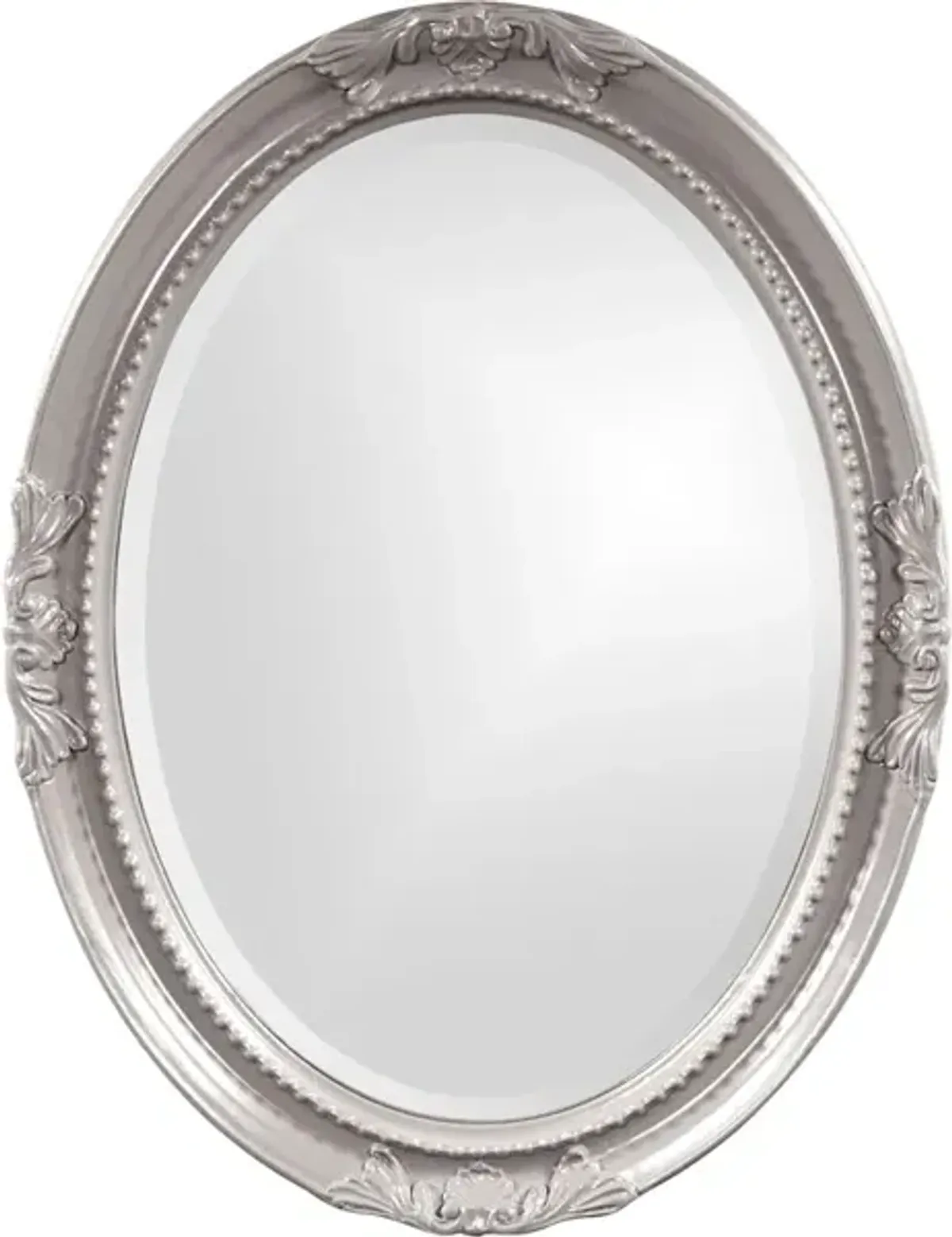 Queen Ann Mirror - Glossy Nickel