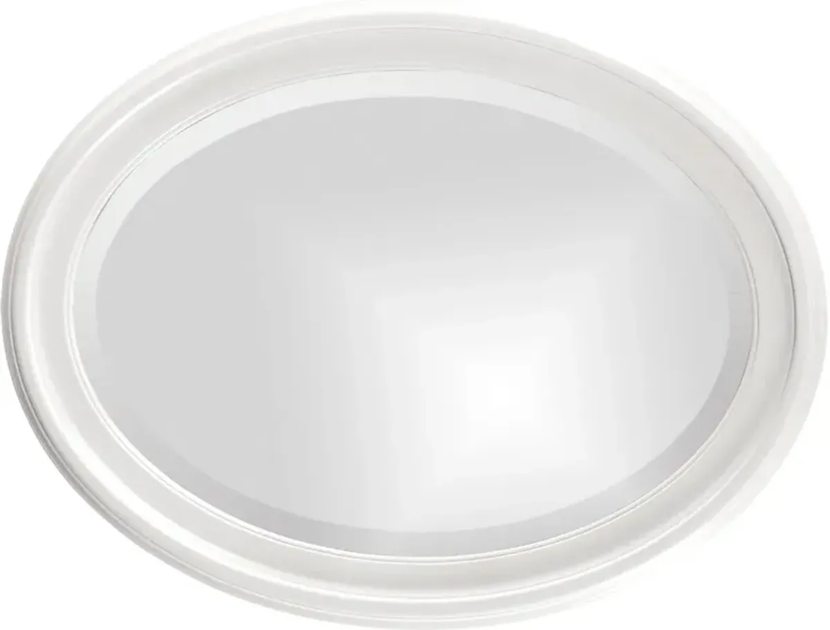 George Mirror - Glossy White