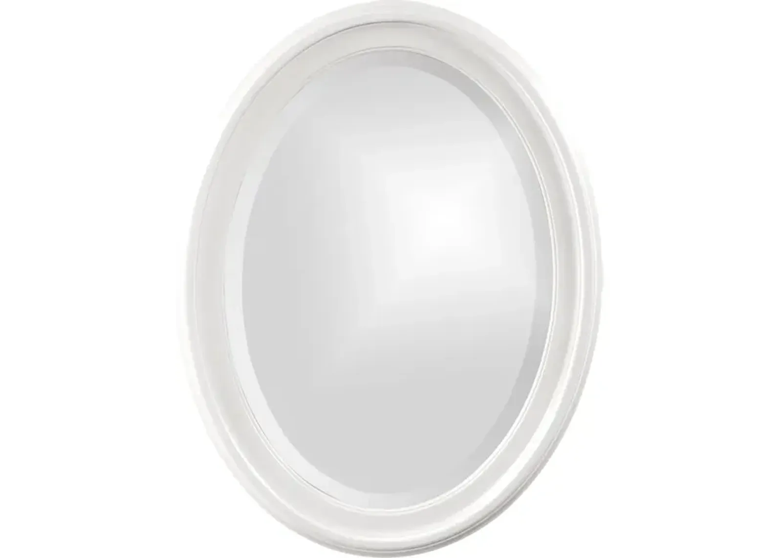 George Mirror - Glossy White