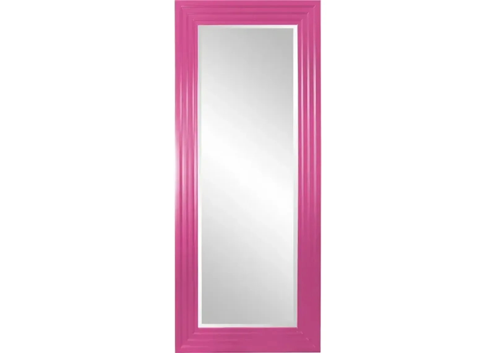 Delano Mirror - Glossy Hot Pink