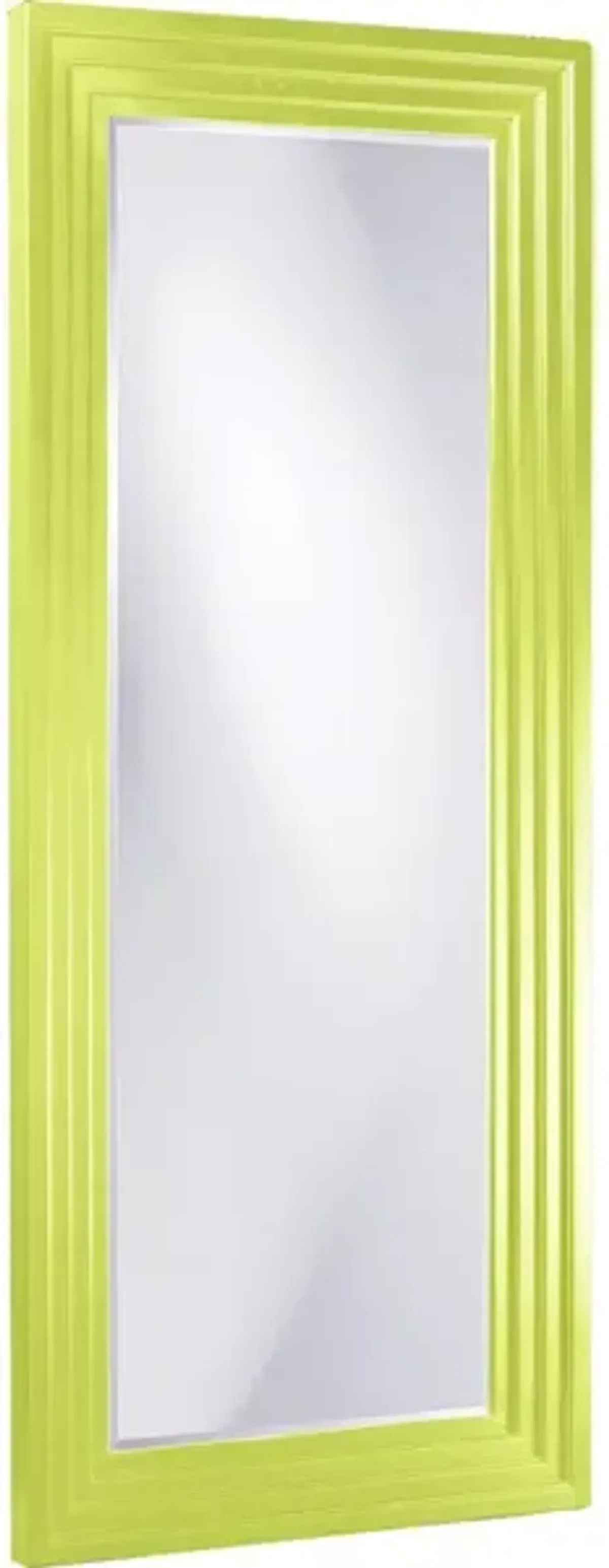 Delano Mirror - Glossy Green