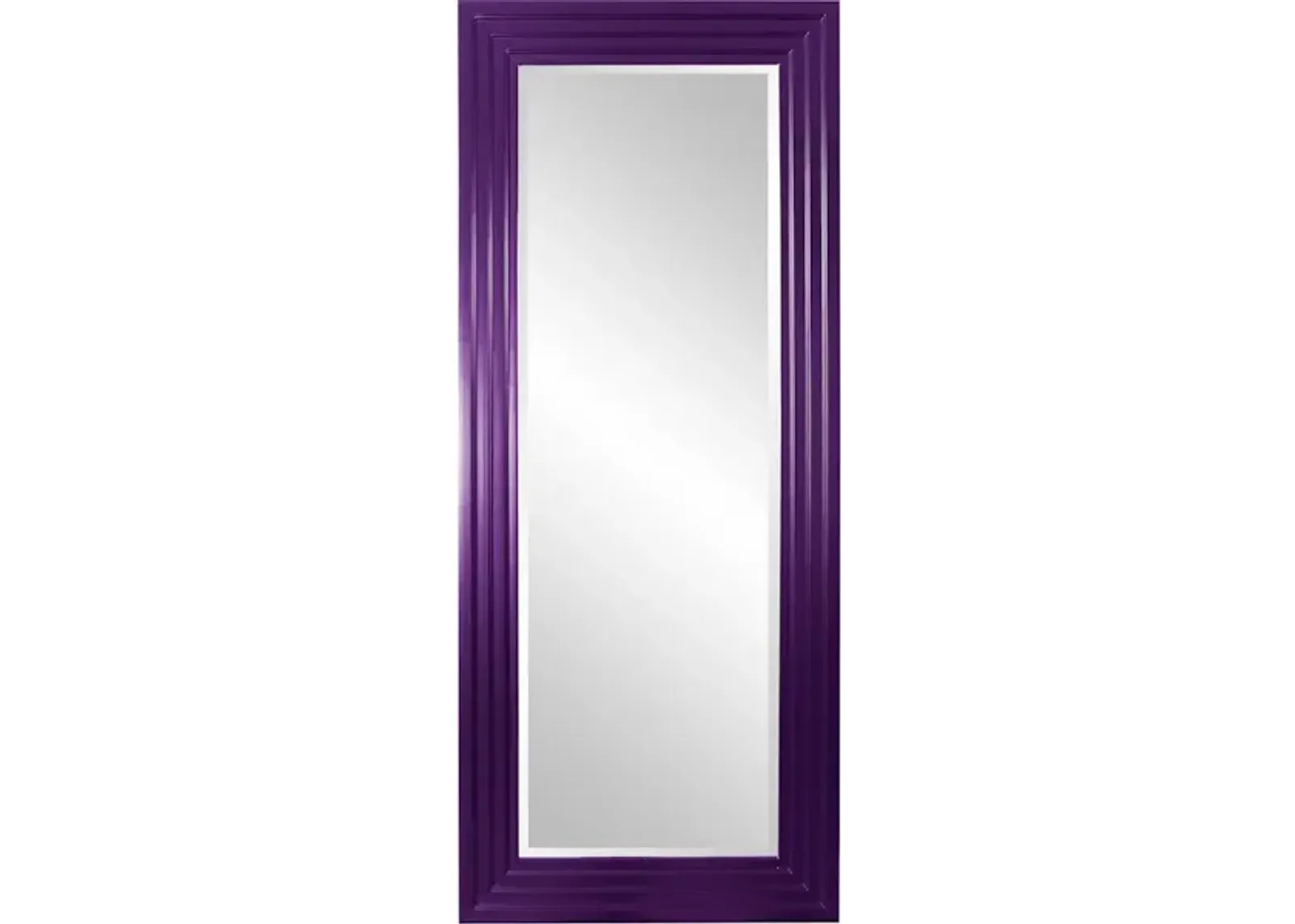 Delano Mirror - Glossy Royal Purple