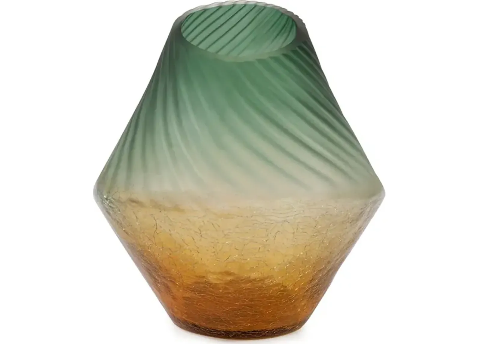 Golden Murrine Vase Small