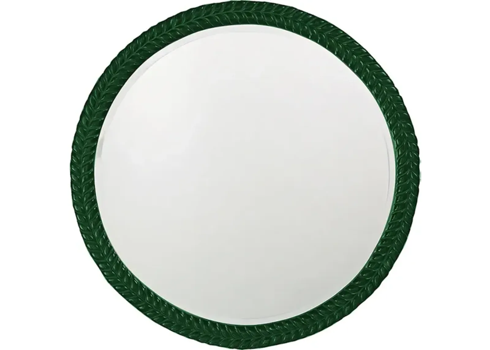 Amelia Mirror - Glossy Hunter Green