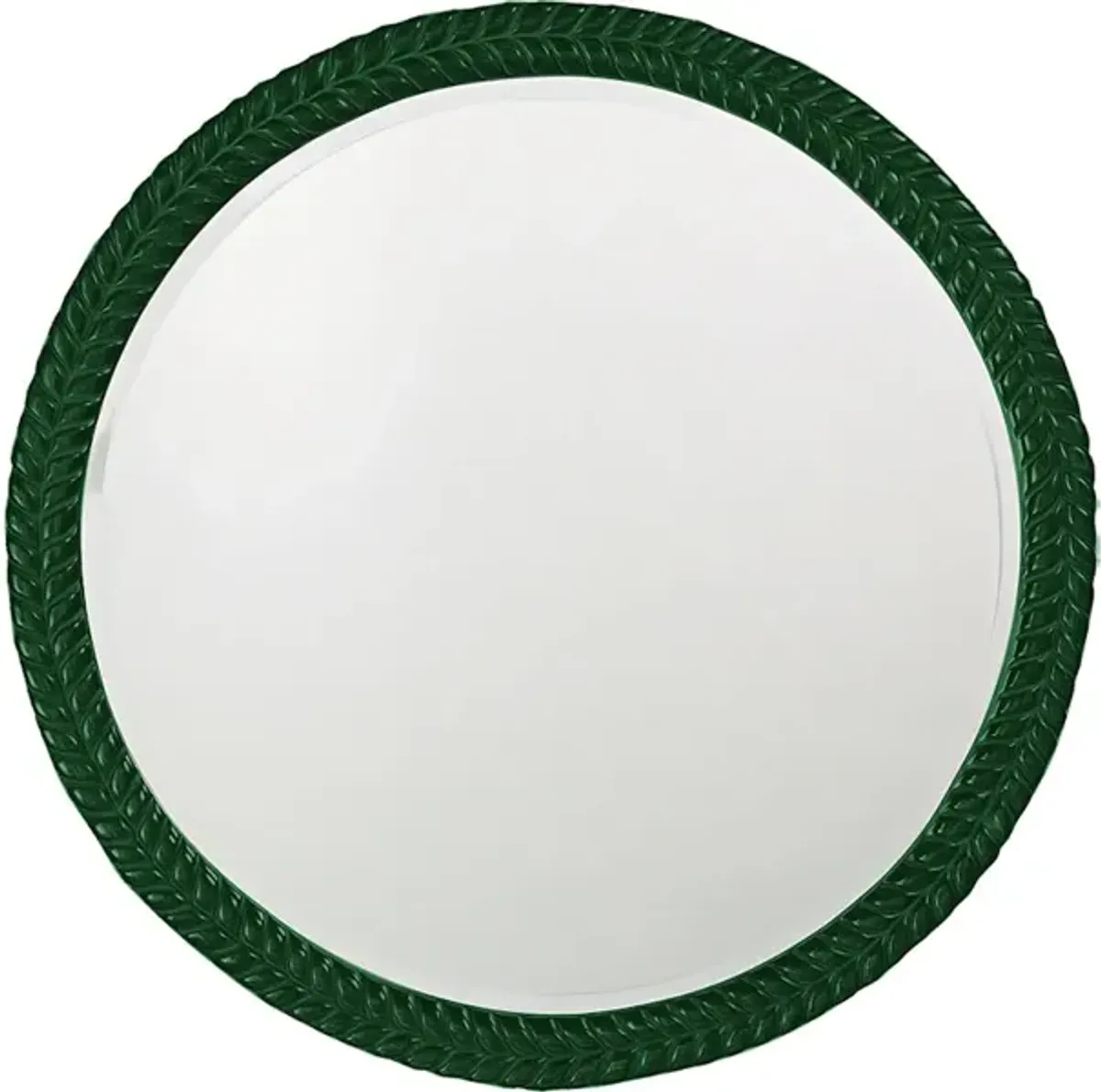 Amelia Mirror - Glossy Hunter Green