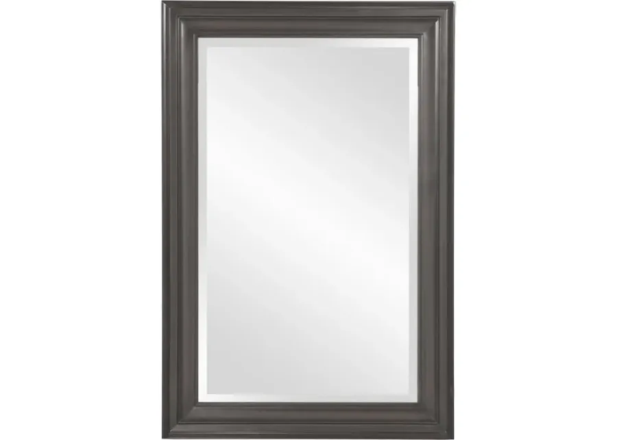 George Mirror - Glossy Charcoal