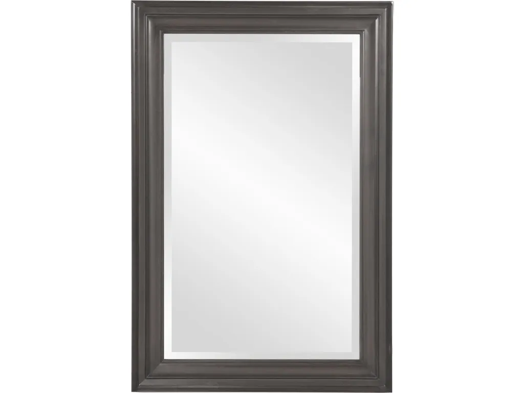 George Mirror - Glossy Charcoal