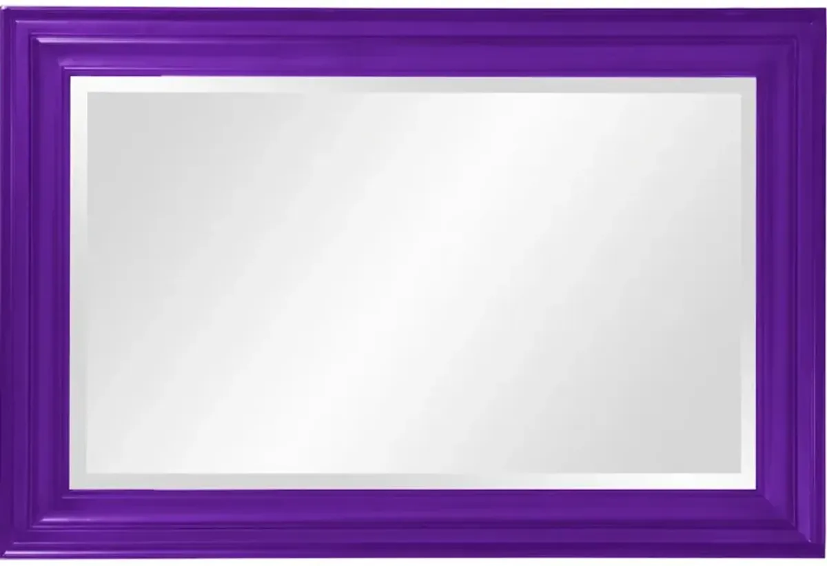 George Mirror - Glossy Royal Purple