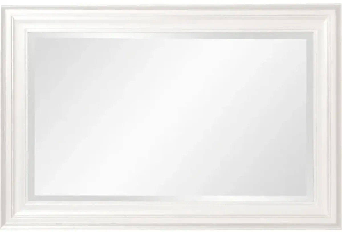 George Mirror - Glossy White