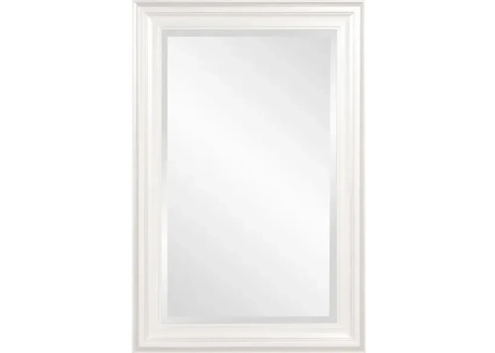 George Mirror - Glossy White