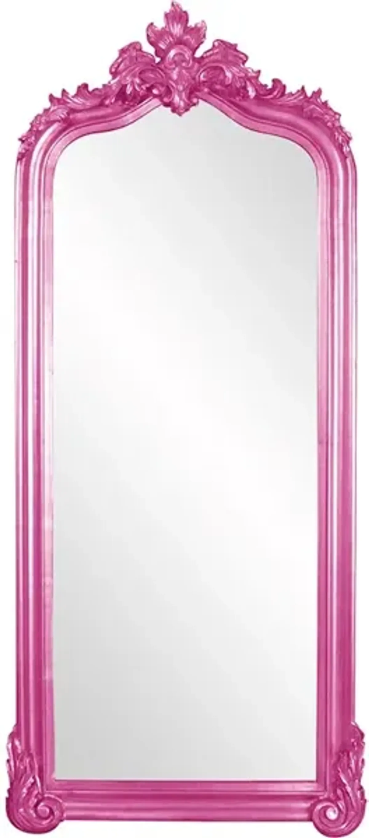 Tudor Mirror - Glossy Hot Pink