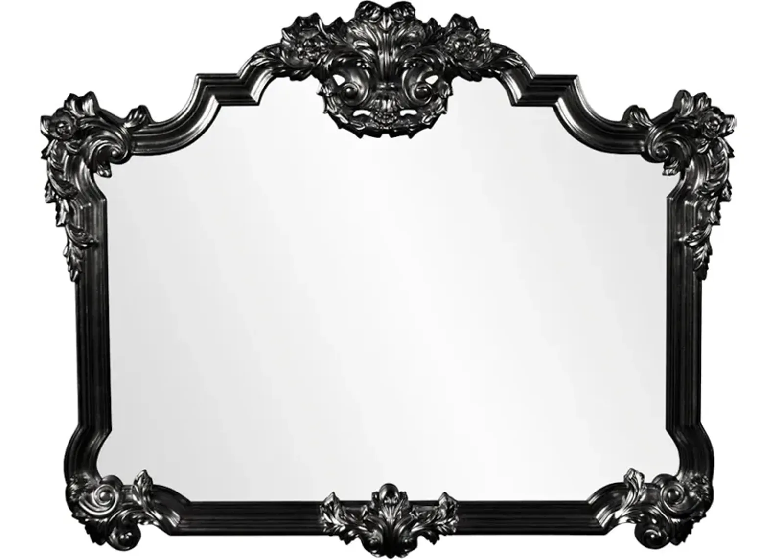 Avondale Mirror - Glossy Black