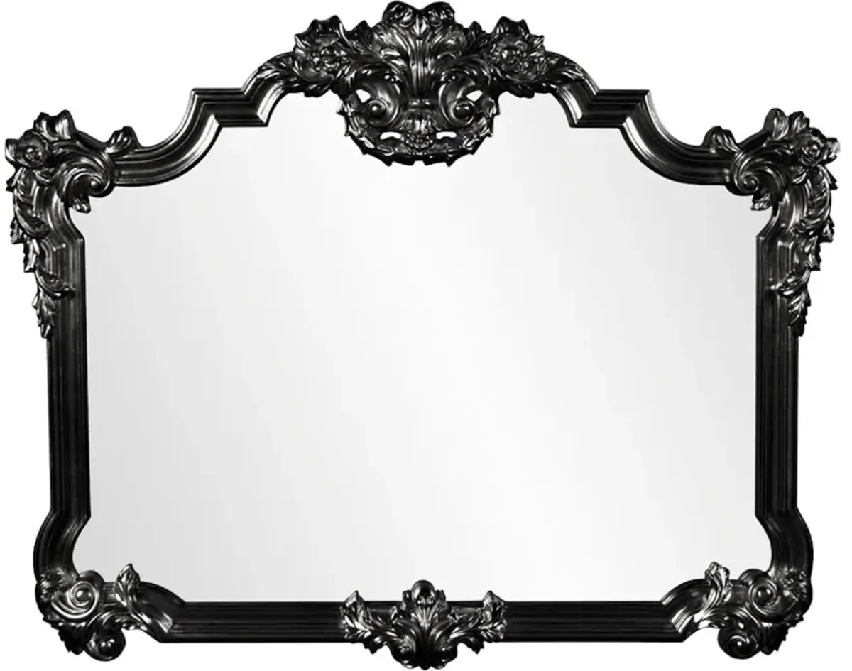 Avondale Mirror - Glossy Black