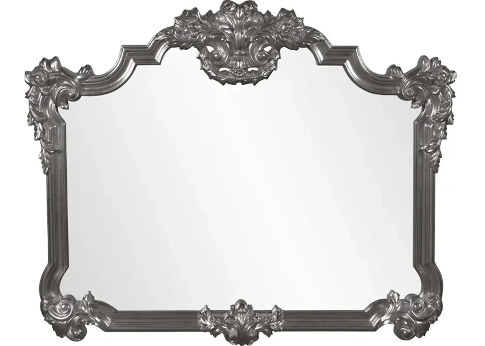 Avondale Mirror - Glossy Charcoal