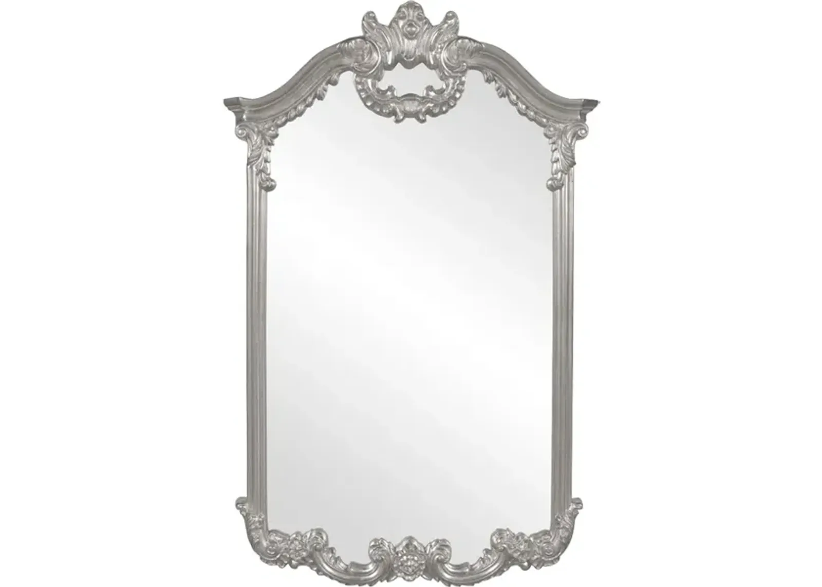 Roman Mirror - Glossy Nickel