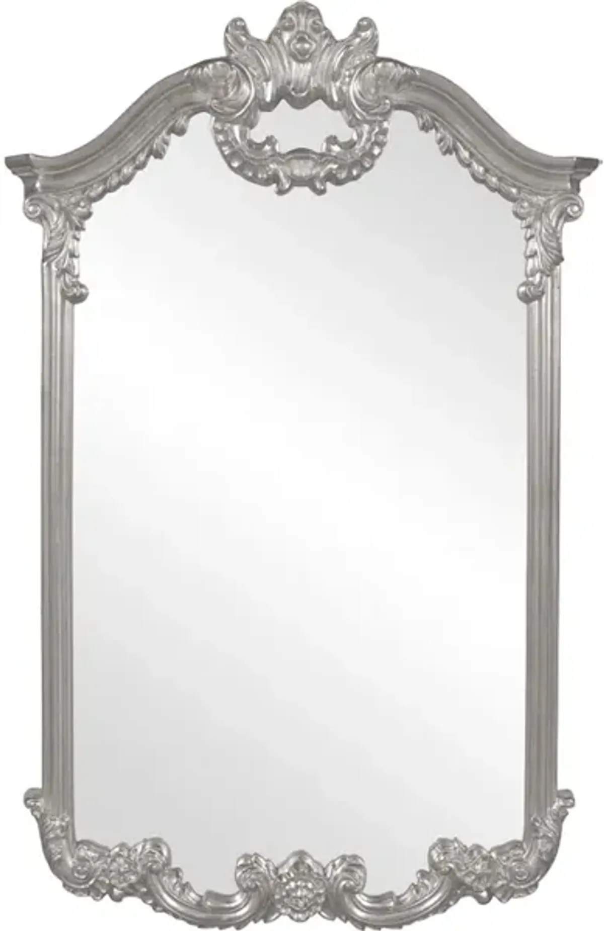 Roman Mirror - Glossy Nickel