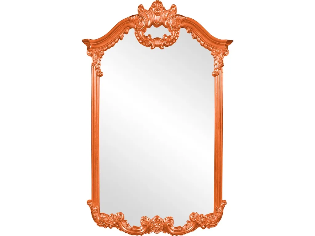 Roman Mirror - Glossy Orange