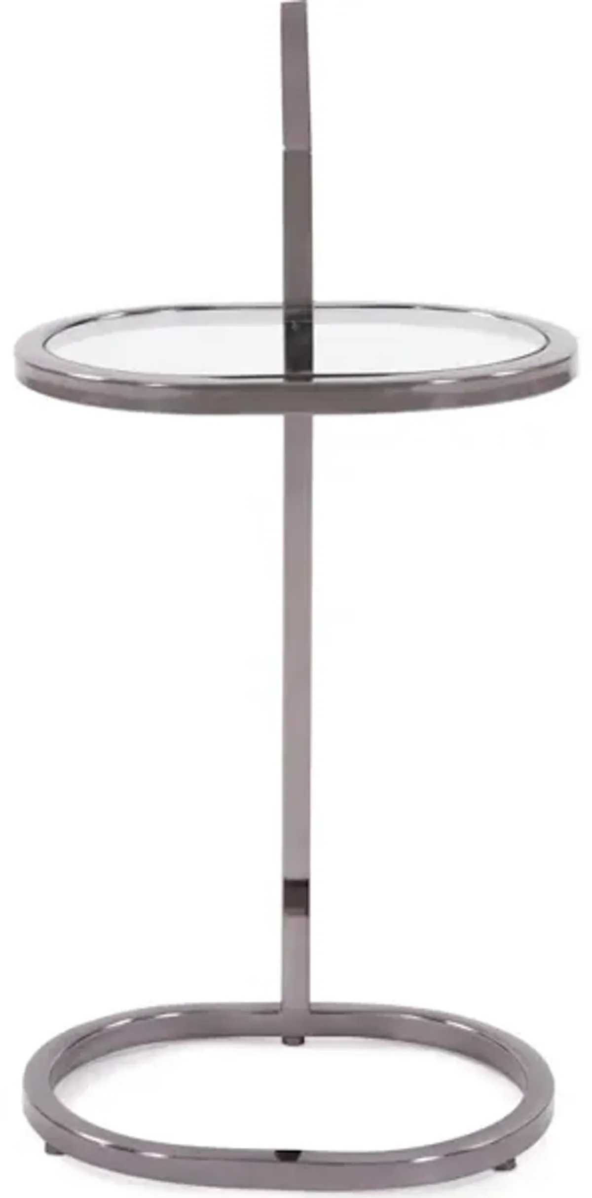 Oval Stainless Steel Drink Table