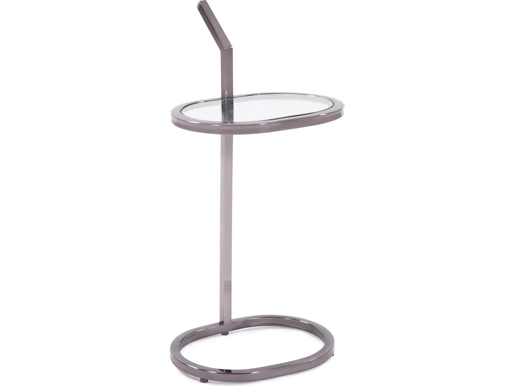 Oval Stainless Steel Drink Table