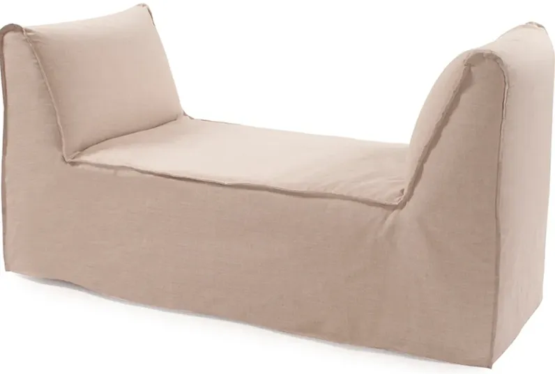 Pod Bench Linen Slub Natural