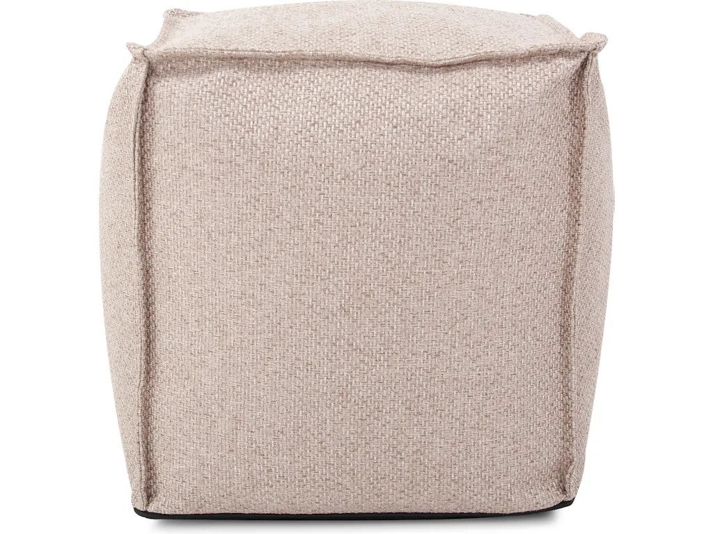 Square Pouf Panama Sand