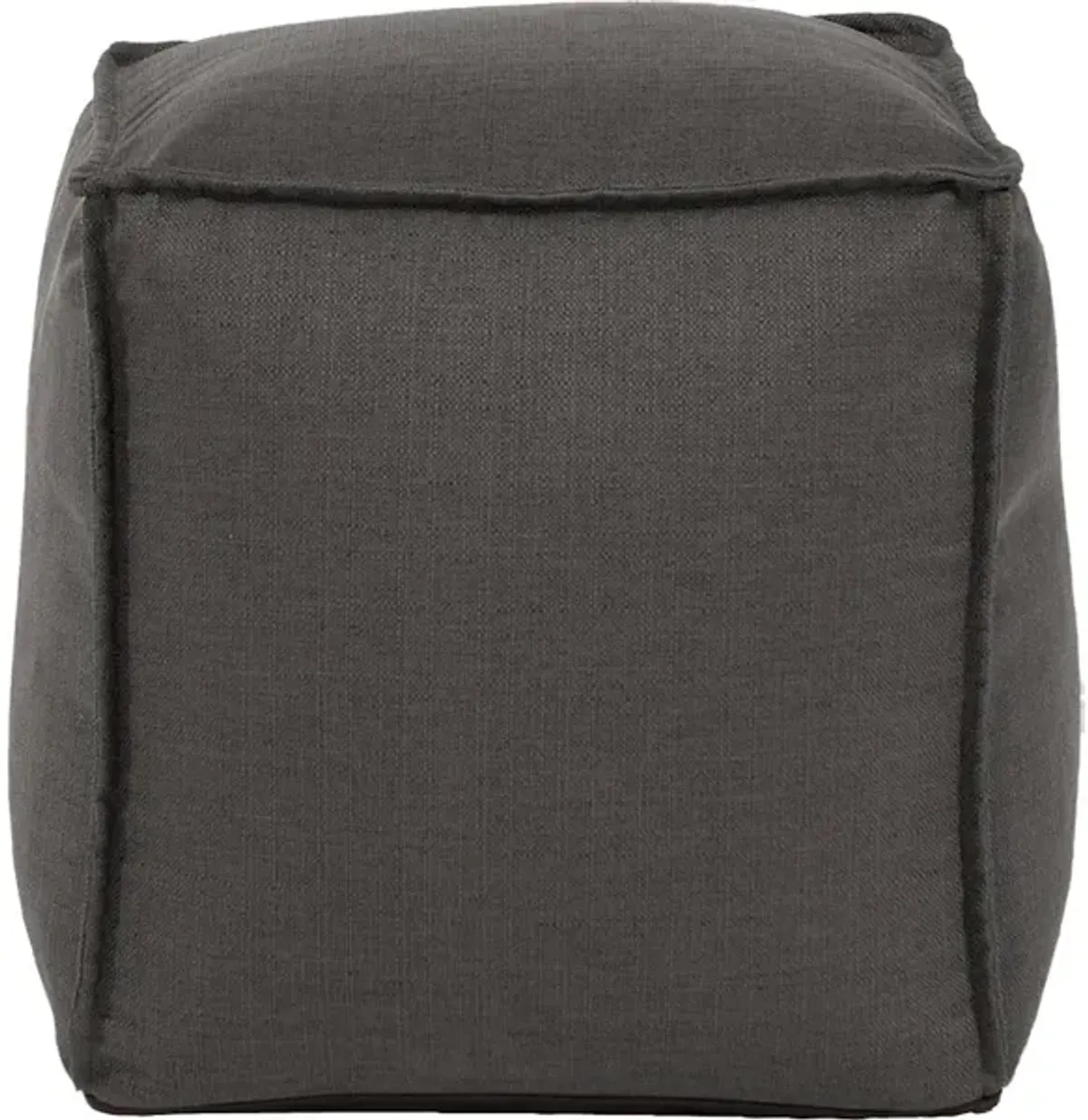 Square Pouf Sterling Charcoal