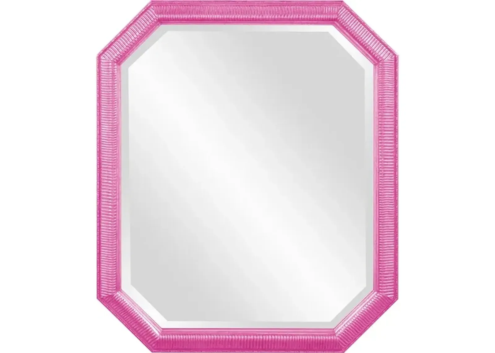 Virginia Mirror - Glossy Hot Pink