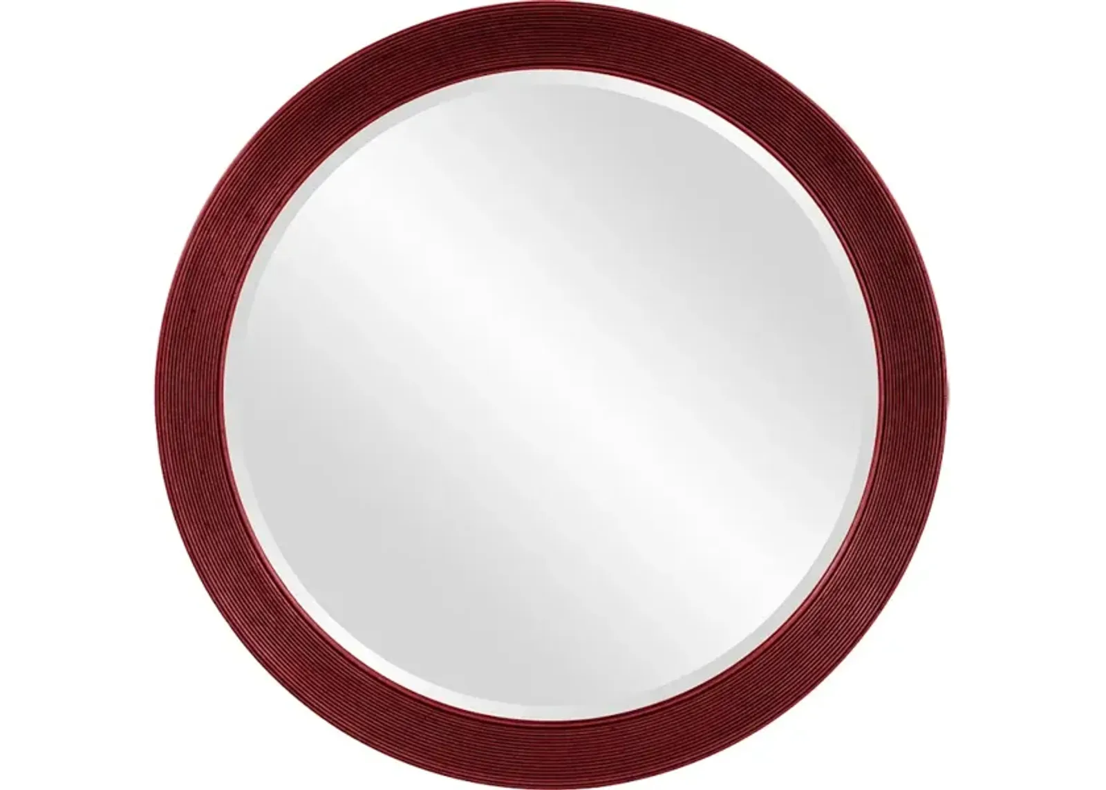 Virginia Mirror - Glossy Burgundy