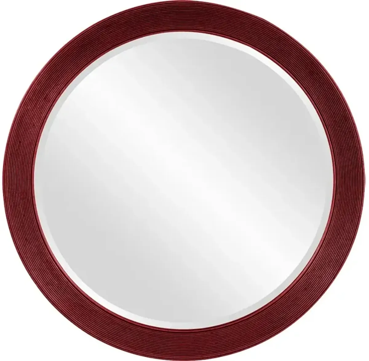 Virginia Mirror - Glossy Burgundy