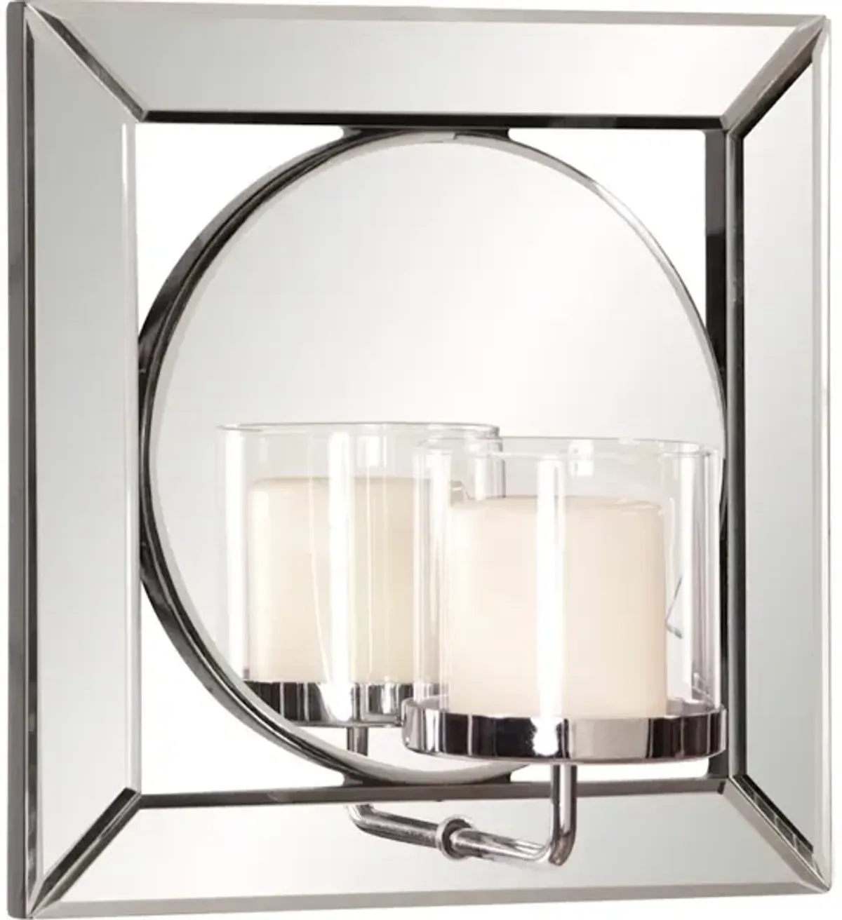 Lula Mirror with Candle Holder