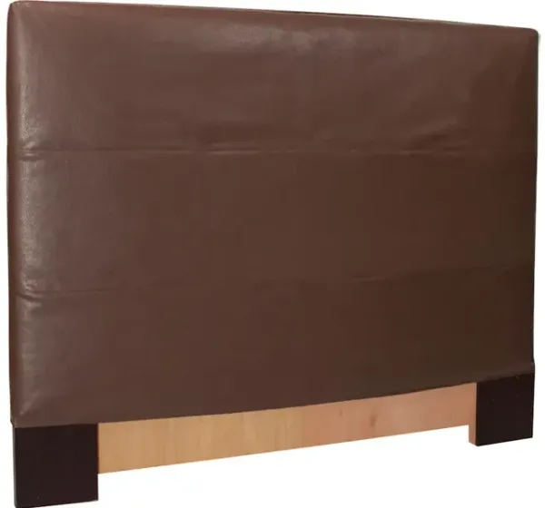 FQ Slipcovered Headboard Avanti Pecan (Base and Cover Included)