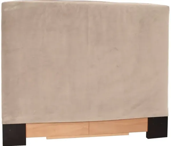 FQ Slipcovered Headboard Bella Sand (Base and Cover Included)