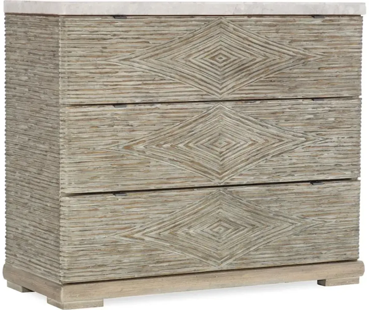 Amani Three-Drawer Accent Chest