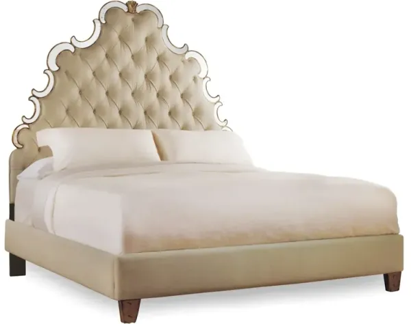 Sanctuary King Tufted Bed - Bling