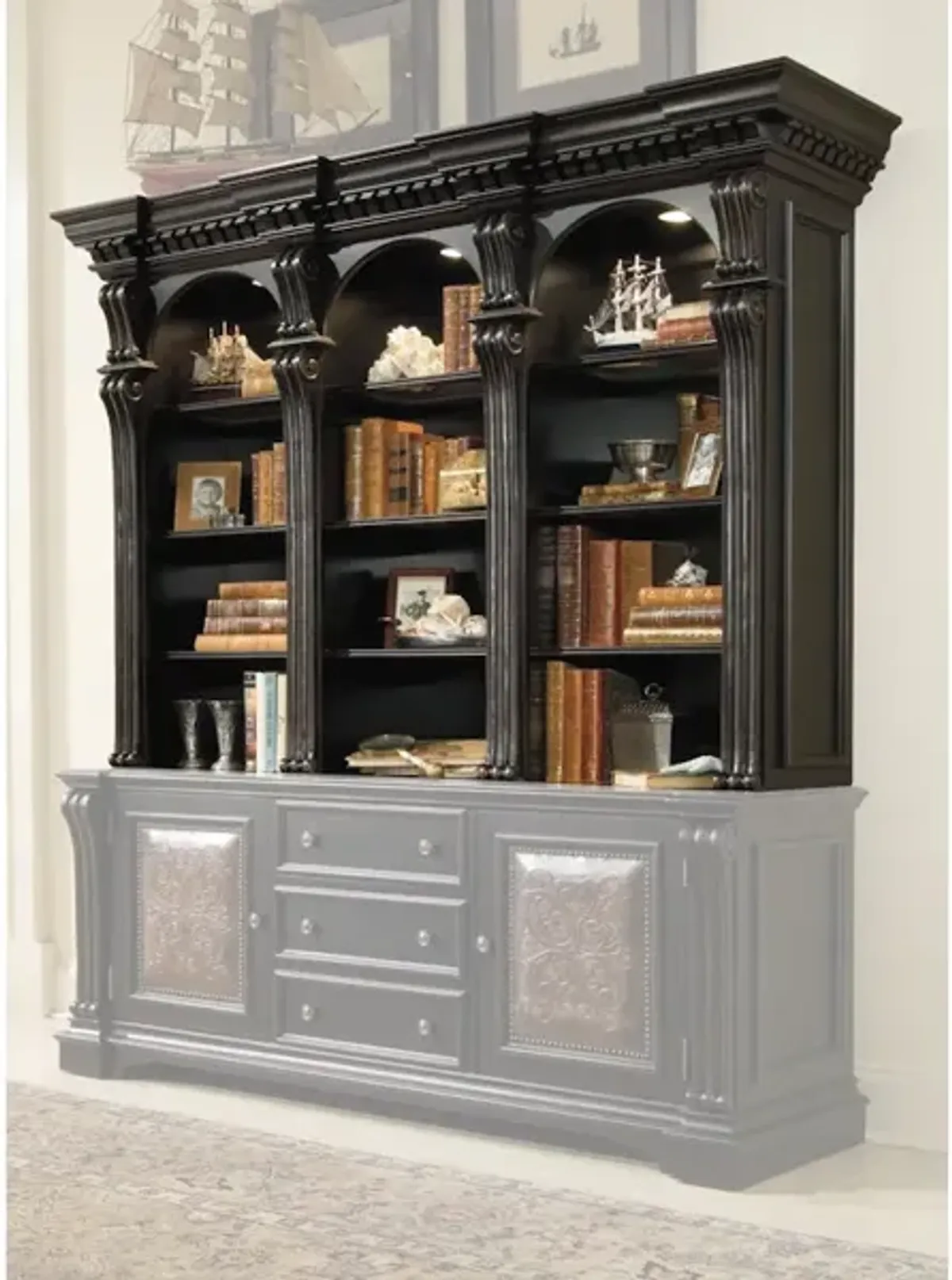 Telluride Bookcase Hutch