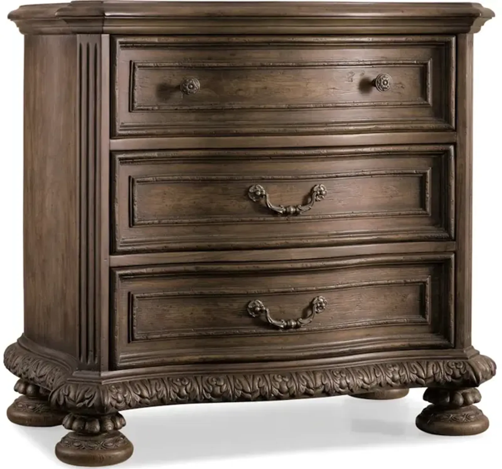 Rhapsody Three Drawer Nightstand