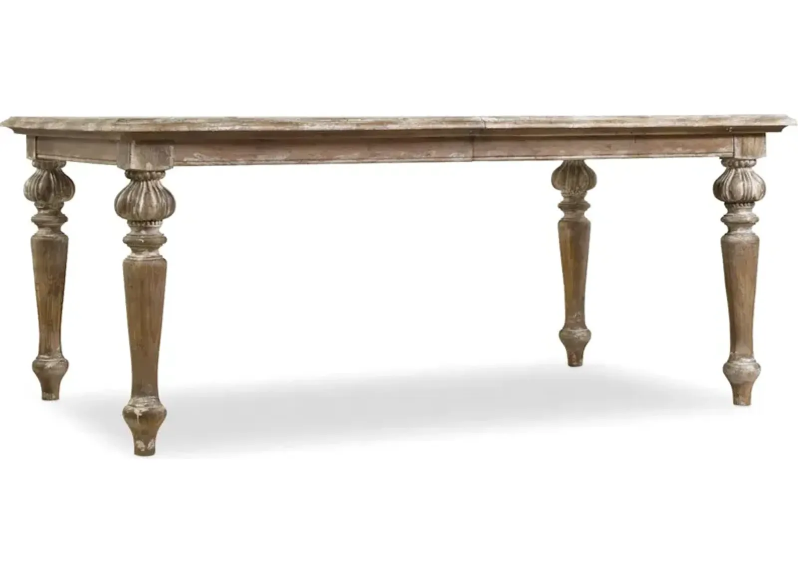 Chatelet Rectangle Leg Dining Table with Two 18'' Leaves