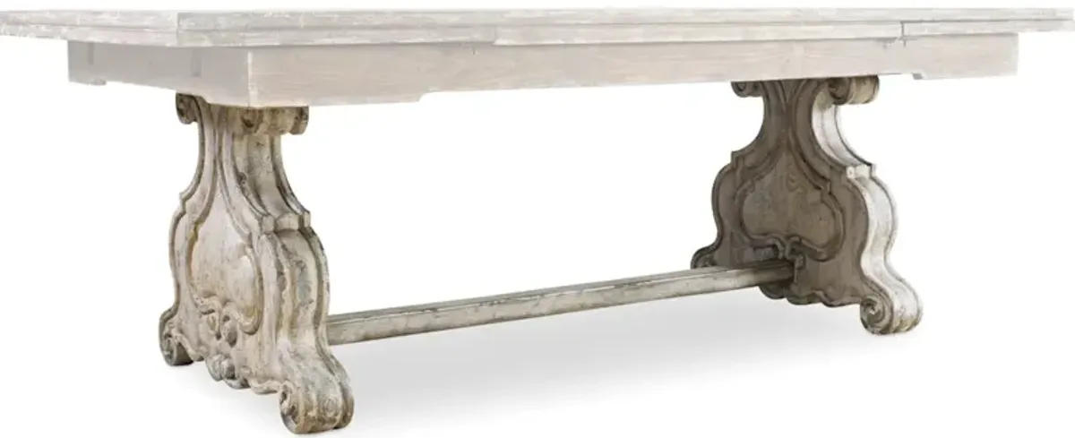 Chatelet Rectangle Trestle Dining Table Base