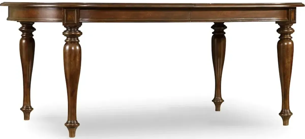 Leesburg Leg Table with Two 18'' Leaves