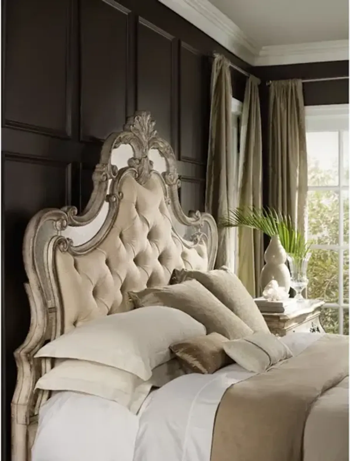 Sanctuary King and California King Upholstered Headboard